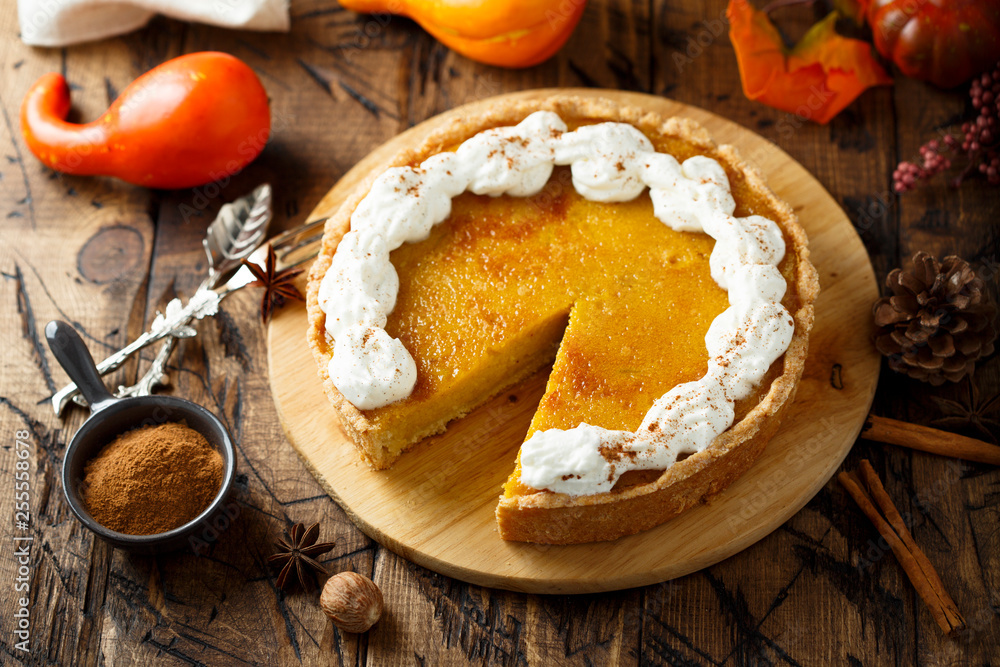 Homemade pumpkin tart Homemade pumpkin tart