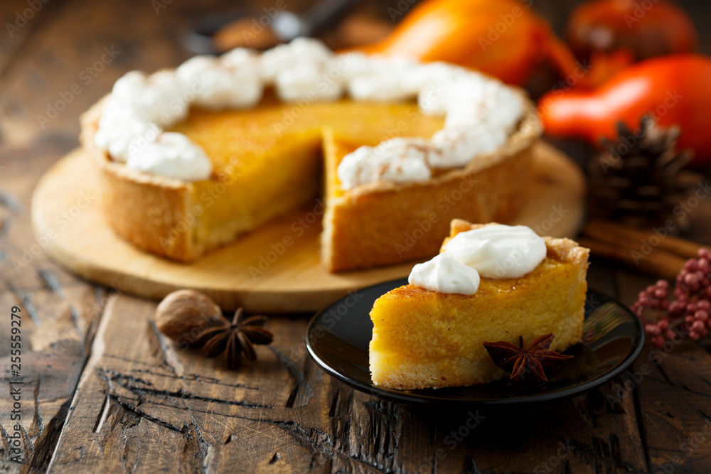 Homemade pumpkin tart Homemade pumpkin tart