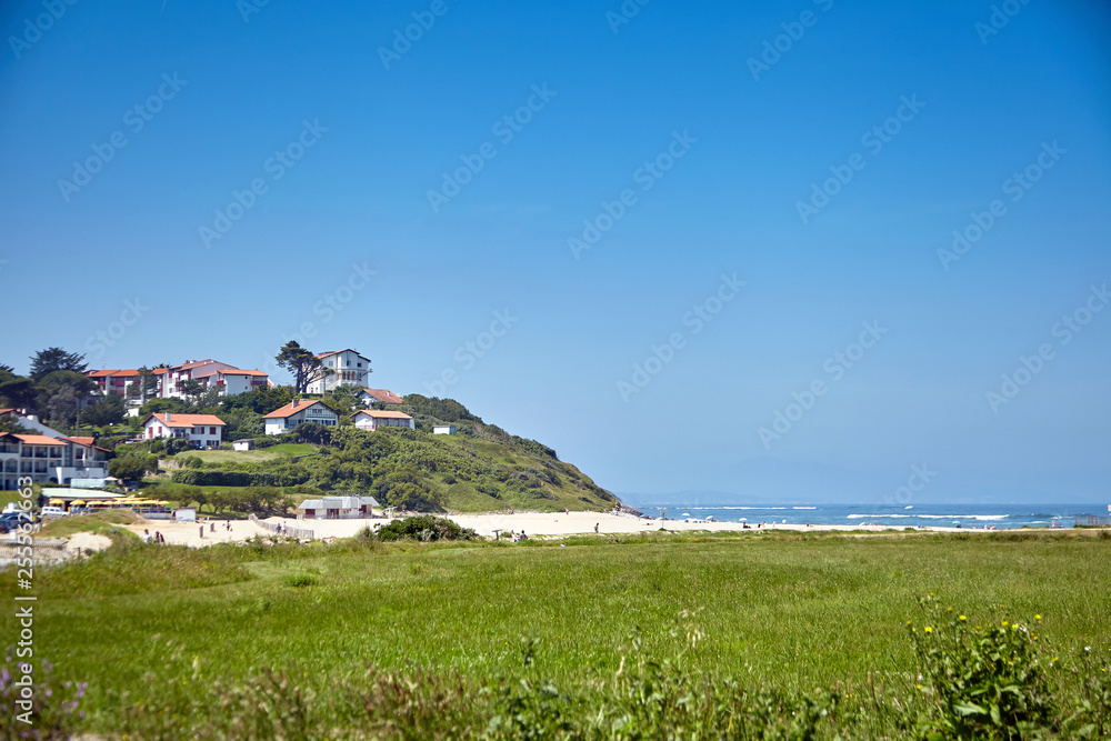 Fototapeta premium Bidart is a coastal small town in the Pays Basque, South west France