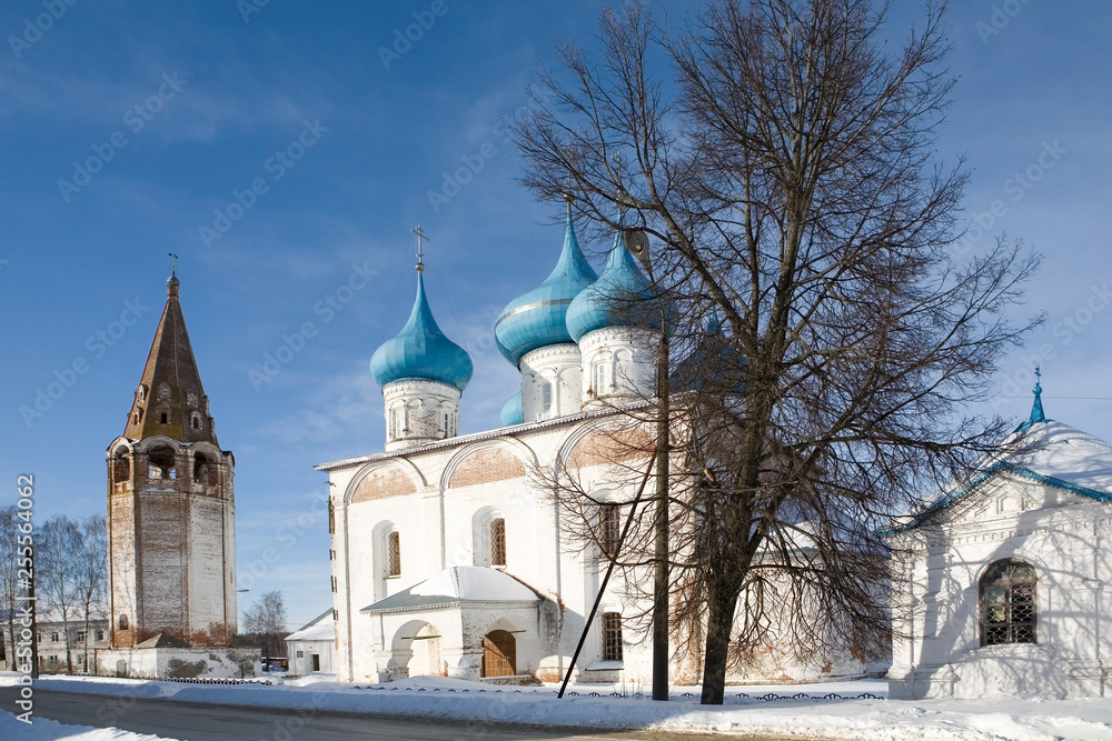 City Gorokhovets winter. Russia.