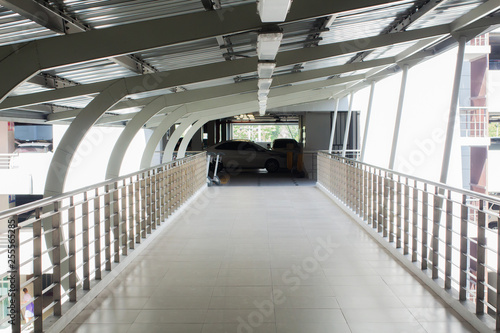 Walkway to the garage Connect with Phuket International Airport