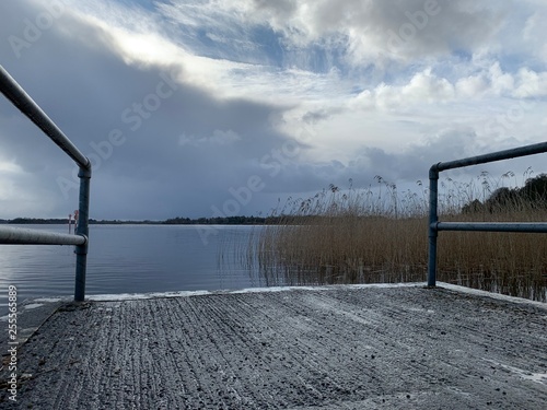 Pathway to the lake