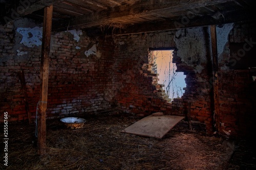 abandoned old house