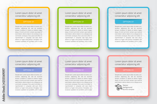 Infographics Web Banner & Label Design	