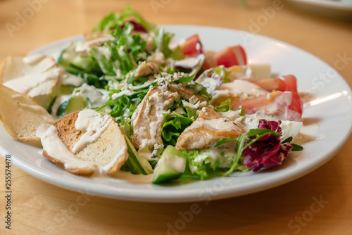Salad with chiken