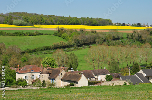 Montalet le Bois; France - may 27 2018 : picturesque village