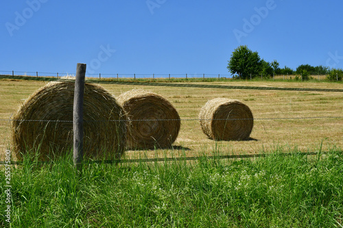 Dampsmesnil, Vexin sur Epte, France - june 19 2018 : picturesque village photo