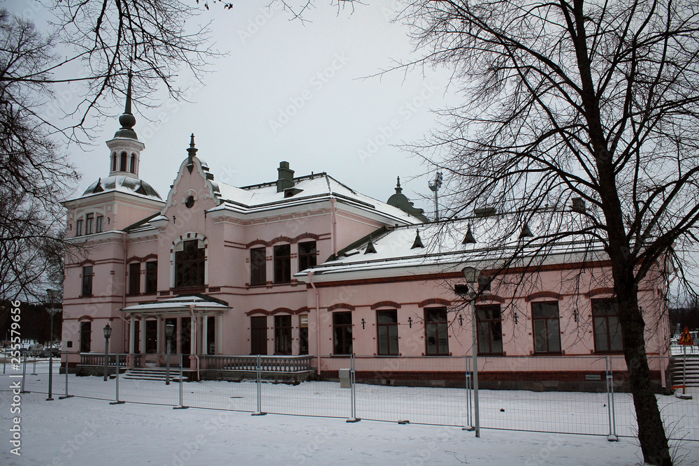 Old building of historical museum in Lahti, Finland Old building of historical museum in Lahti, Finland