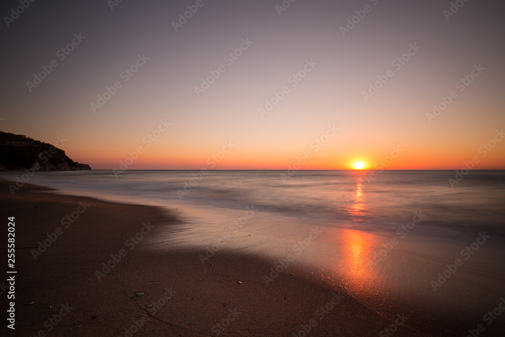 sunrise on the beach