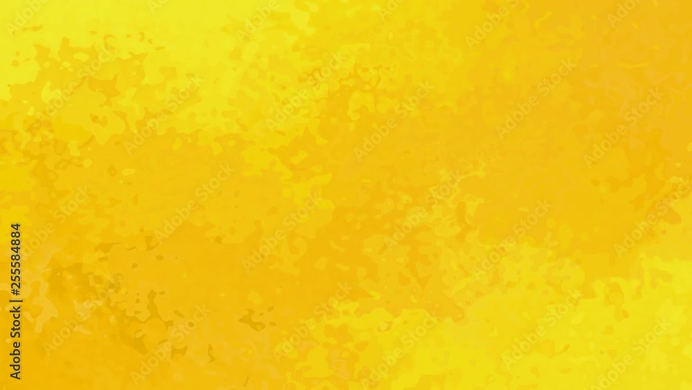 abstract animated twinkling stained background seamless loop video - watercolor splotch effect - sunny yellow gold color abstract animated twinkling stained background seamless loop video - watercolor splotch effect - sunny yellow gold color