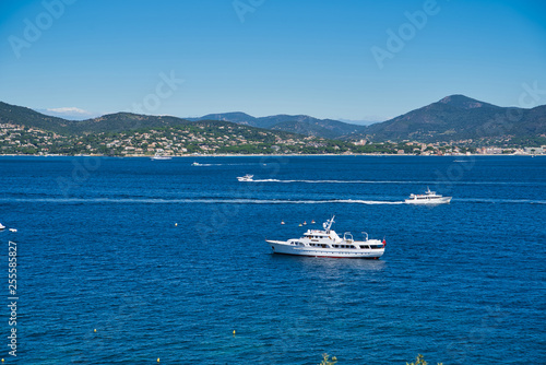 Yachts in Saint-Tropez, France