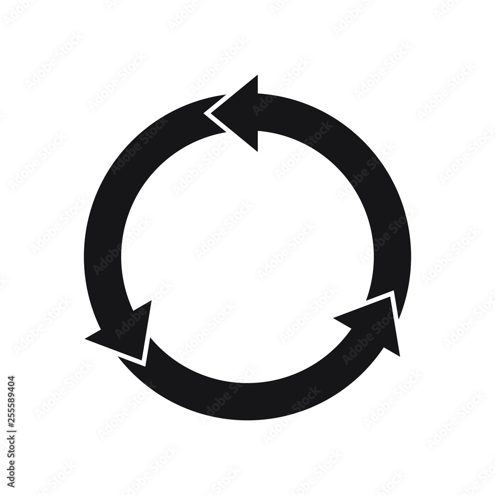 Circle arrows infographic template pie charts Circle arrows infographic template pie charts