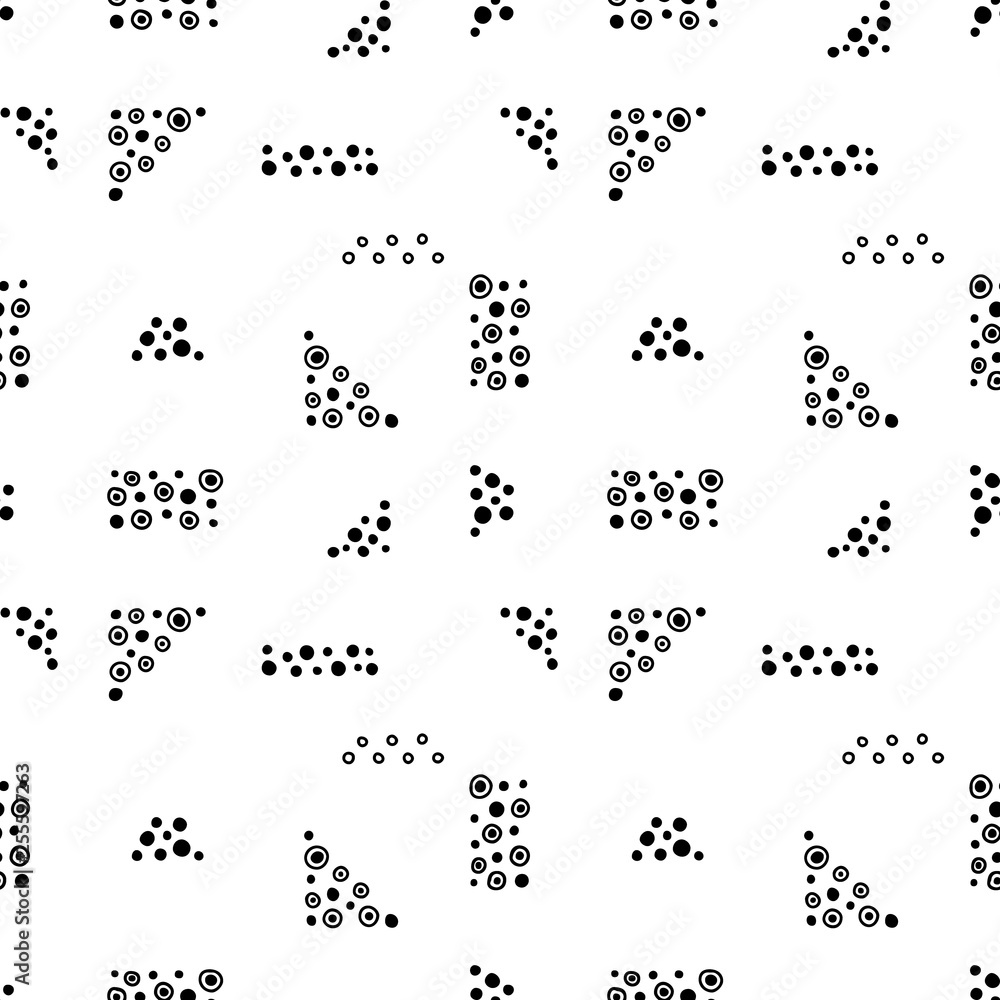 Seamless vector geometrical pattern with hand drawn decorative elements Graphic abstract design, drawing illustration. Print for fabric, textil, wallpaper, wrapping packaging Line drawing Doddle style Seamless vector geometrical pattern with hand drawn decorative elements Graphic abstract design, drawing illustration. Print for fabric, textil, wallpaper, wrapping packaging Line drawing Doddle style