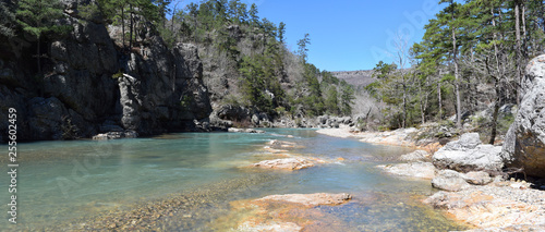Winding Stairs of Little Missouri River in Arkansas
