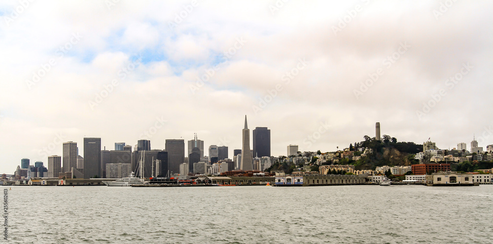 San Francisco Cityscape on the skyline San Francisco Cityscape on the skyline