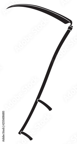 scythe vector icon