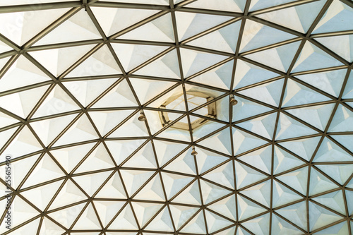 Glass roof dome