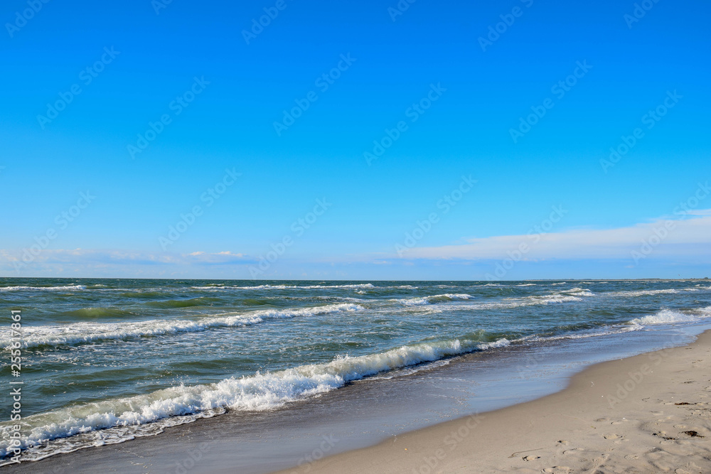 Meer, Ozean, Hintergrund, Nordsee, Ostsee, Schaum, Natur, Windig, Wellen 