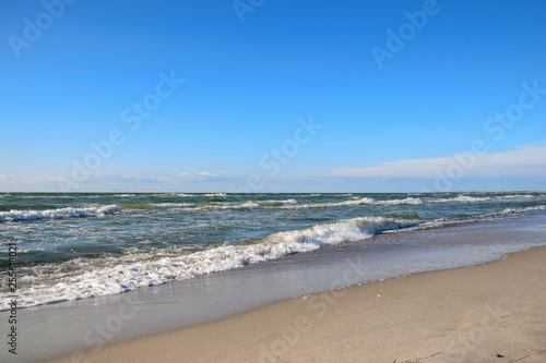 Meer, Ozean, Hintergrund, Nordsee, Ostsee, Schaum, Natur, Welle, Sturm  © mkstudio001