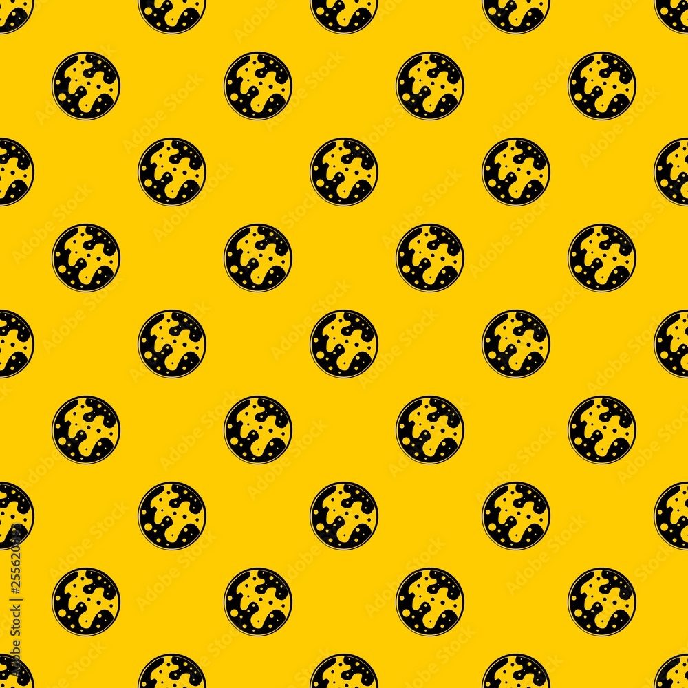 Obraz premium Mars pattern seamless vector repeat geometric yellow for any design