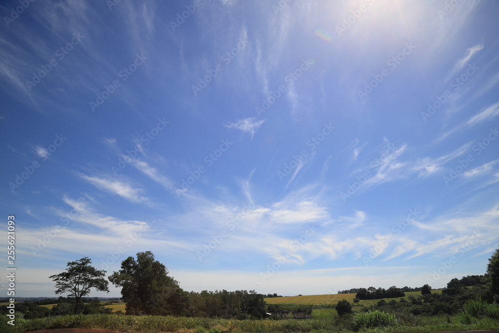 Obraz premium blue sky and clouds
