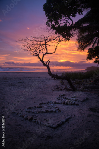 Costa Rican sunset