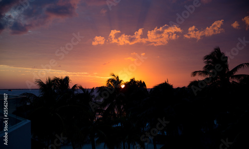 Caribbean sunset