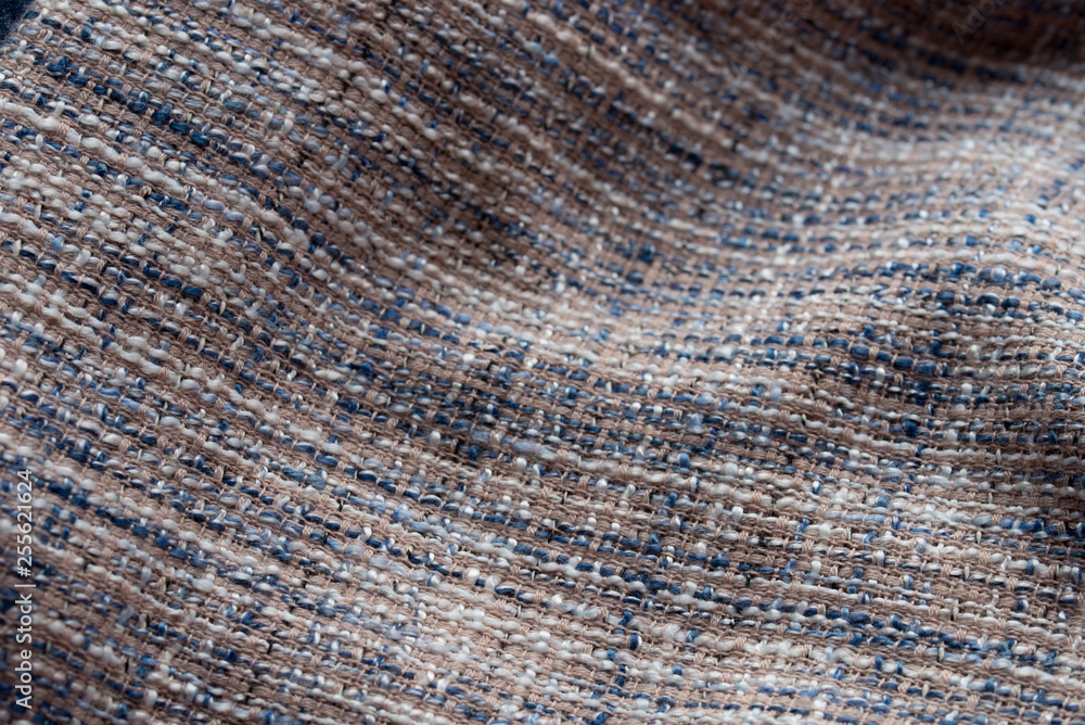 Fototapeta premium multicolored folded fabric background texture