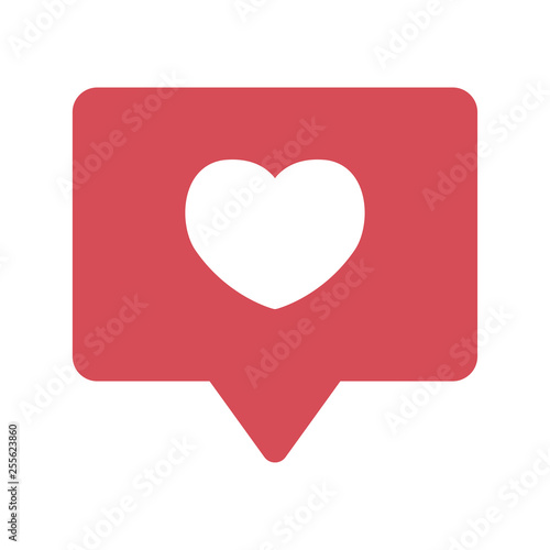 Like notifications icon symbol notification notification vector