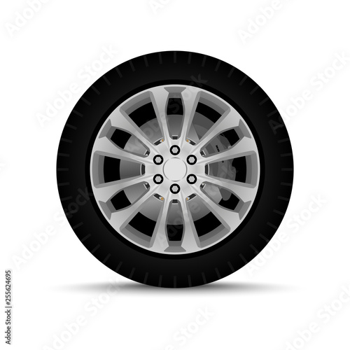 car wheel. tire