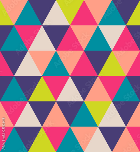 Elegant luxury triangular geometry pattern. Abstract stock vector illustration. for surface design, cover, wrapping paper, vip projects.