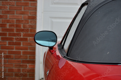 closeup of a car photo