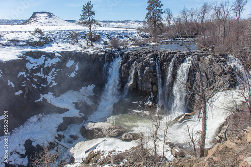 White river falls state park in Oregon