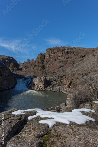 White river falls state park in Oregon