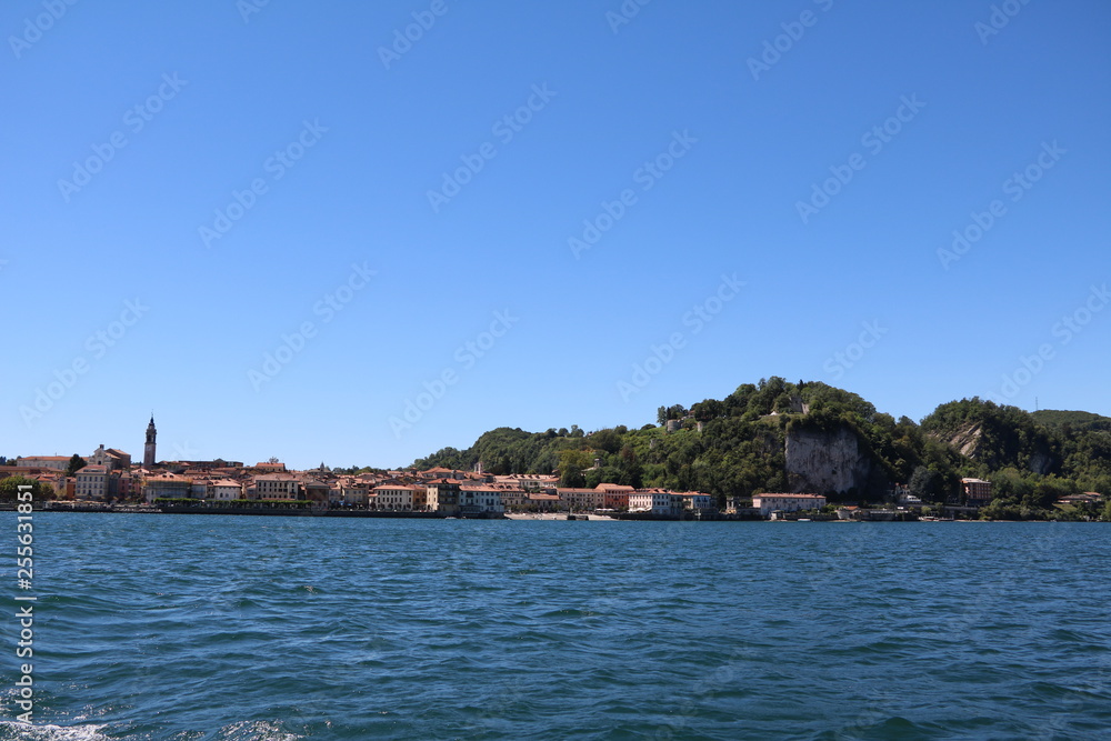 Arona at Lake Maggiore, Italy