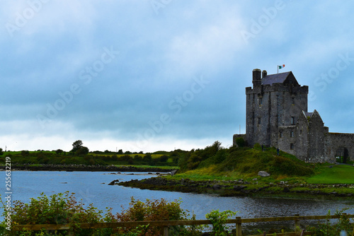 castle in ireland on a lake