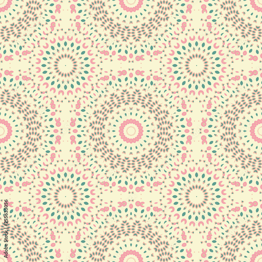 Circular seamless pattern Circular seamless pattern