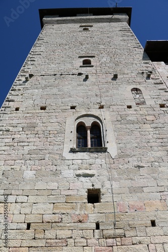 Rocca d'Angera in Angera at Lake Maggiore, Italy