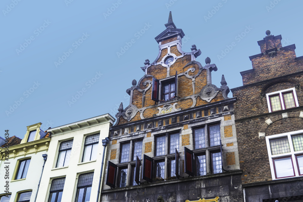 Fototapeta premium Historical housen in Nijmegen city