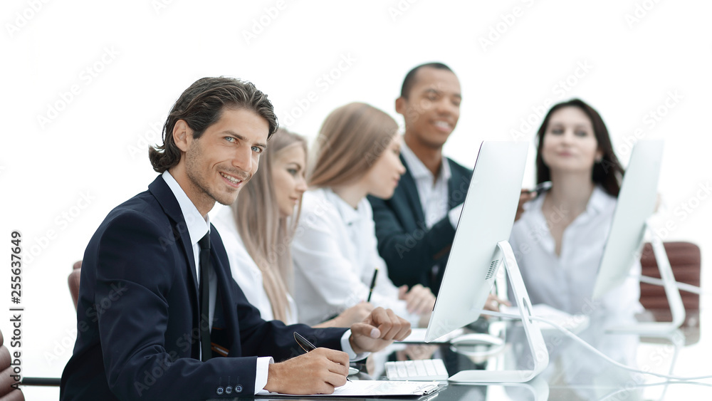 business team working on a new project business team working on a new project