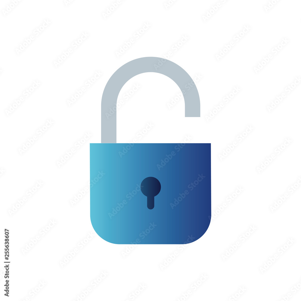 security padlock isolated icon security padlock isolated icon