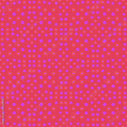 Vibrant dots seamless pattern