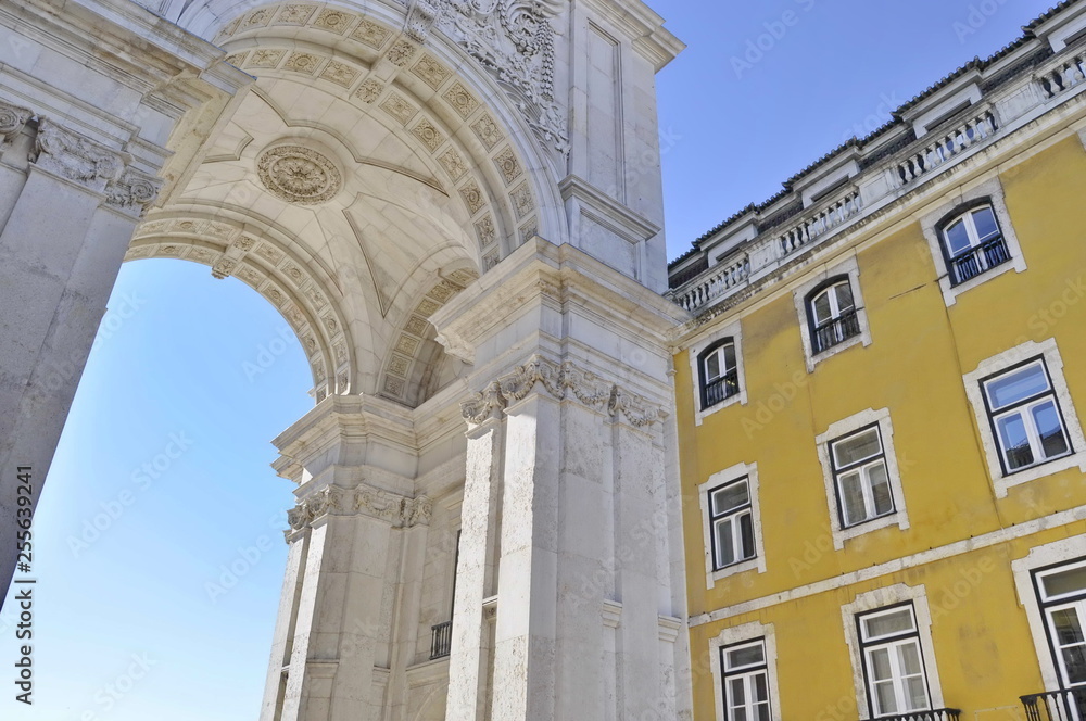 Stone Arch in Lisbon, Portugal