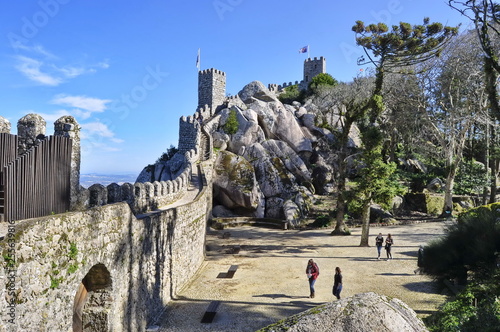 Moorish Castle in Sintra, Portugal