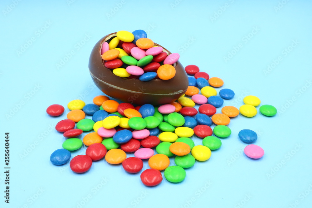 Easter Chocolate Composition Easter Chocolate Composition
