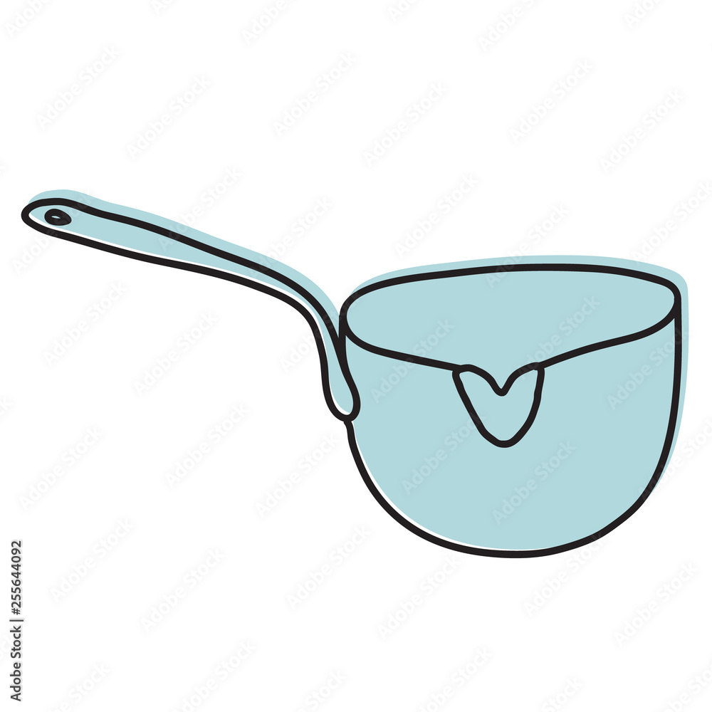 stewpot hand drawn illustration stewpot hand drawn illustration