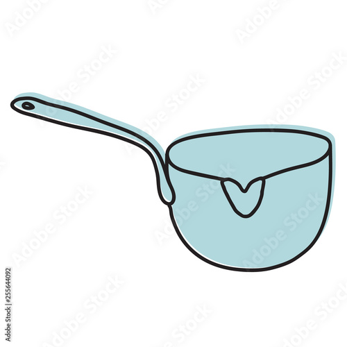 stewpot hand drawn illustration