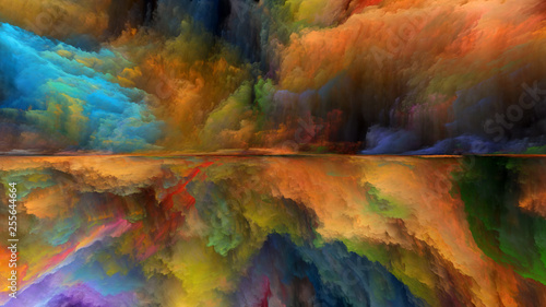 Colorful Abstract Landscape
