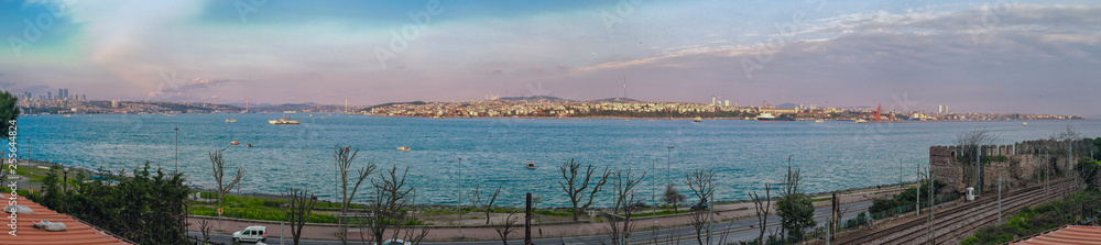 Panorama Asia part view of the Istanbul