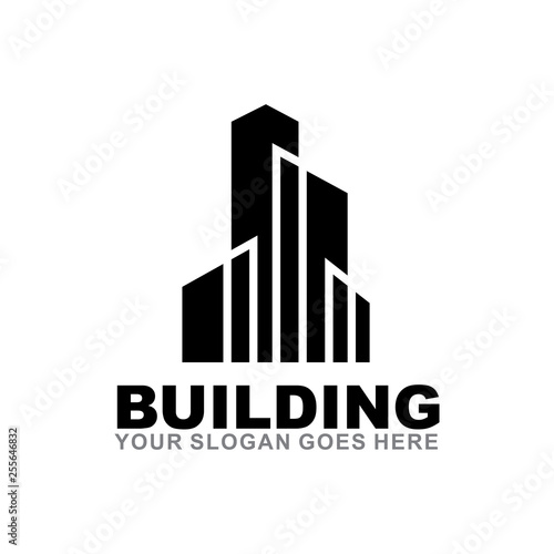 Building logo design vector template